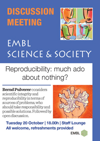 Discussion meeting poster
